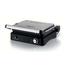 Ariete 1934 MetalGrill 3in1, Griglia elettrica per grigliate miste, 2000W, 3 modalità di cottura, Piastre antiaderenti, Silver/B