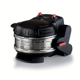 Ariete 927 Pizzeria Ariete, Forno pizza doppio, 2 pizze in 4 minuti, 2300 W, 2 pietre refrattarie, 2 termostati, Diametro 32 cm,