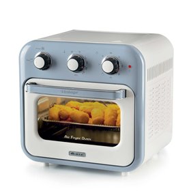 Ariete 4632 Friggitrice ad aria e forno Vintage, 1400W, 2in1, Capacità 16L, Accessori inclusi, Timer 60 minuti, Doppio vetro, Ce