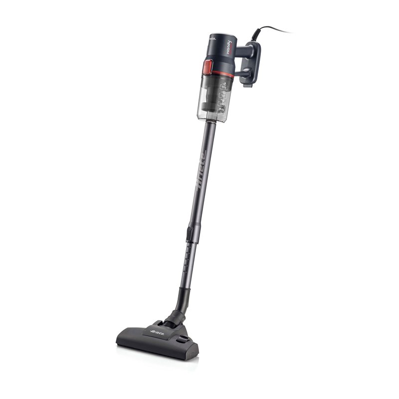 Ariete 2708 Handy Force One, Scopa elettrica e Aspirabriciole, 600W, 2in1, Tecnologia ciclonica, Senza sacco, Serbatoio 0,6L, Fi