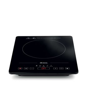 Ariete 1997 Piastra a induzione singola portatile, Vetroceramica, 2000W, 10 livelli di potenza, Timer fino a 4 ore, Sicurezza ba