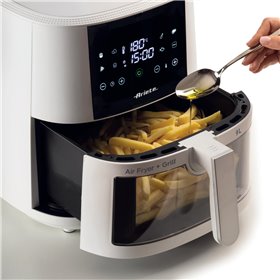Ariete 4630 Friggitrice ad aria 9L, 1500 W, Capacità 9L, Capacità di cottura 3,5kg, 8 programmi preimpostati, Temperatura fino a