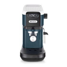 Ariete 1399 Macchina da caffè espresso Snow White, Per polvere e cialde ESE, 1300 W, Capacità 1,1L, 15 bar di pressione, Filtro 