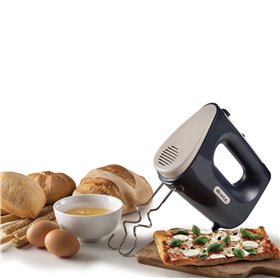Ariete 1545 Sbattitore Breakfast, 450W, 5 velocità, Funzione turbo, 2 fruste, Dark &amp Sahara Grey
