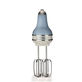 Ariete 1548 Sbattitore Vintage, 450W, 5 velocità, Funzione turbo, 2 fruste, Celeste