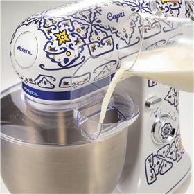 Ariete 1588 Impastatrice Capri, Planetaria, 7 velocità, 2400 Watt, 5,5 litri, Tazza Acciaio Inox