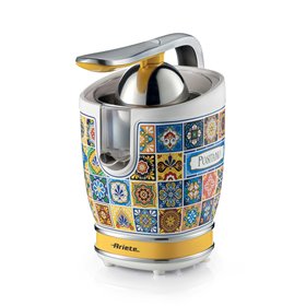 Ariete 413, Spremiagrumi Positano, Spremiagrumi Elettrico con Leva, 2 Coni per Frutti Grandi e Piccoli, Beccuccio Salvagoccia, M