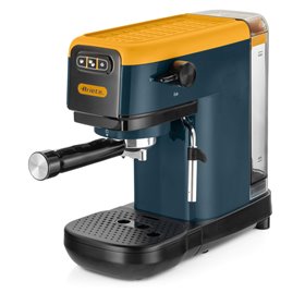 Ariete 1399 Macchina da caffè espresso Mango Yellow, Per polvere e cialde ESE, 1300 W, Capacità 1,1L, 15 bar di pressione, Filtr