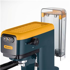 Ariete 1399 Macchina da caffè espresso Mango Yellow, Per polvere e cialde ESE, 1300 W, Capacità 1,1L, 15 bar di pressione, Filtr