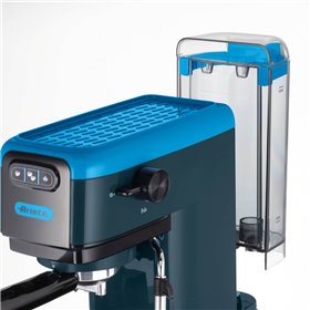 Ariete 1399 Macchina da caffè espresso Sky Blue, Per polvere e cialde ESE, 1300 W, Capacità 1,1L, 15 bar di pressione, Filtro 1,