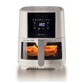 Ariete 4626  Friggitrice ad aria 6L, 1300 W, Capacità 6L, Capacità di cottura 2,5kg, 8 programmi preimpostati, Temperatura fino 