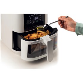 Ariete 4626  Friggitrice ad aria 6L, 1300 W, Capacità 6L, Capacità di cottura 2,5kg, 8 programmi preimpostati, Temperatura fino 
