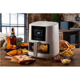 Ariete 4626  Friggitrice ad aria 6L, 1300 W, Capacità 6L, Capacità di cottura 2,5kg, 8 programmi preimpostati, Temperatura fino 