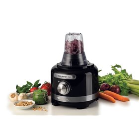 Ariete 1782 Gourmet Pro Moderna, Robot da cucina, Tritatutto 3L, Frullatore 2L, 2 velocità + Pulse, Set di lame + Disco in accia