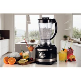 Ariete 1782 Gourmet Pro Moderna, Robot da cucina, Tritatutto 3L, Frullatore 2L, 2 velocità + Pulse, Set di lame + Disco in accia