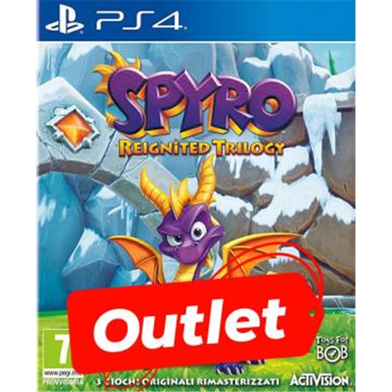 PS4 Cnf Danneggiata Spyro Reignited Trilogy - 88237IT PS4 Cnf Danneggiata Spyro Reignited Trilogy - 88237IT