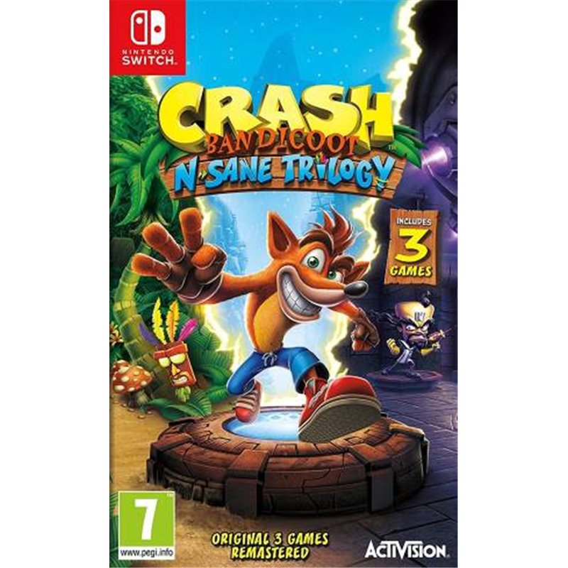 Switch Crash Bandicoot N.Sane Trilogy - 88199IT
