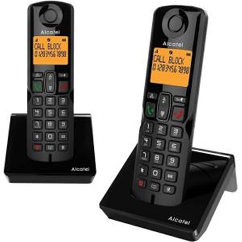 Telefono Cordless Alcatel S280 Duo Black - ATL1425376