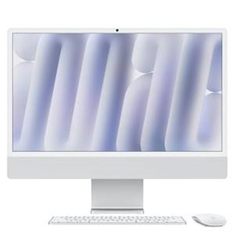 Apple iMac 24" 2024 4.5K M4 10C/10G 16/256GB Silver MWUU3T/A - MWUU3T/A