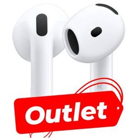 Apple Auricolari Seconda Mano AirPods 4  (ANC) 2024+Cust.Ric. USB-C - 