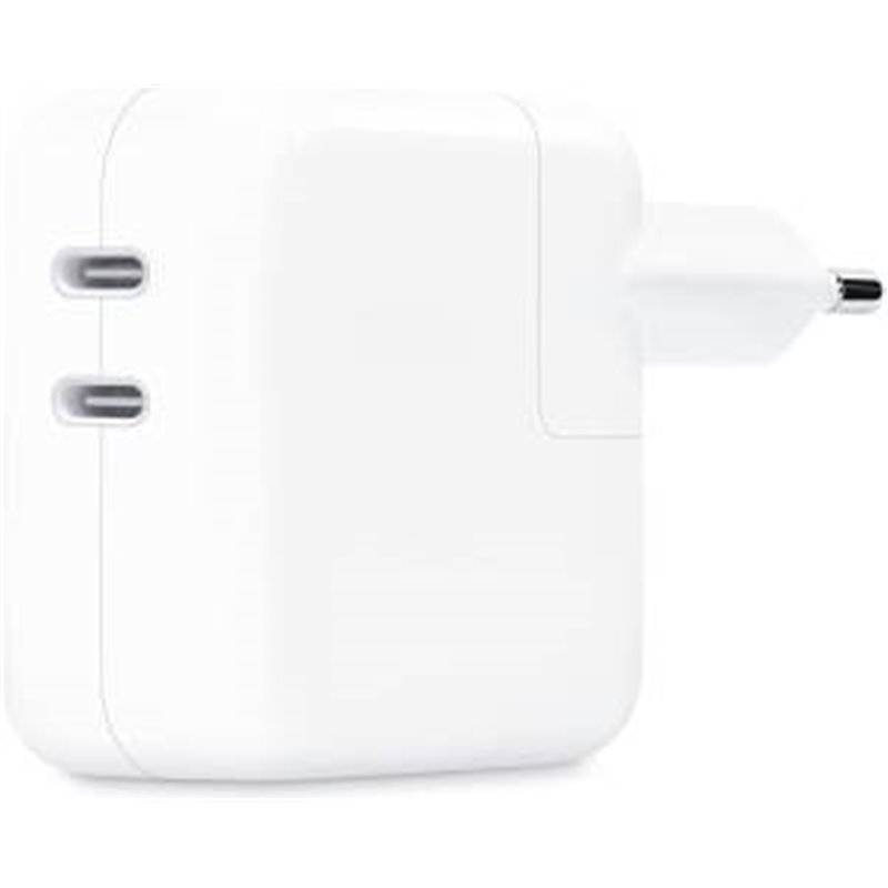 Apple Caricatore 35W DoppiaUSB-C iPhone iPad Watch MW2K3ZM/A - MW2K3ZM/A