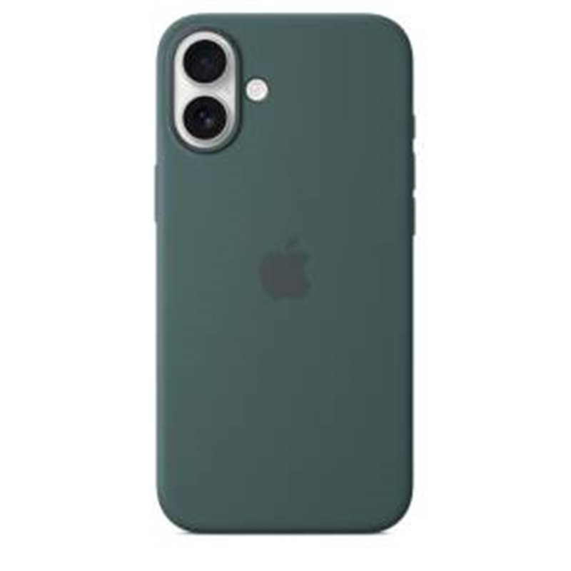 Apple iPhone 16 Plus Silicone Case MagSafe Lake Green MYYH3ZM/A - MYYH3ZM/A