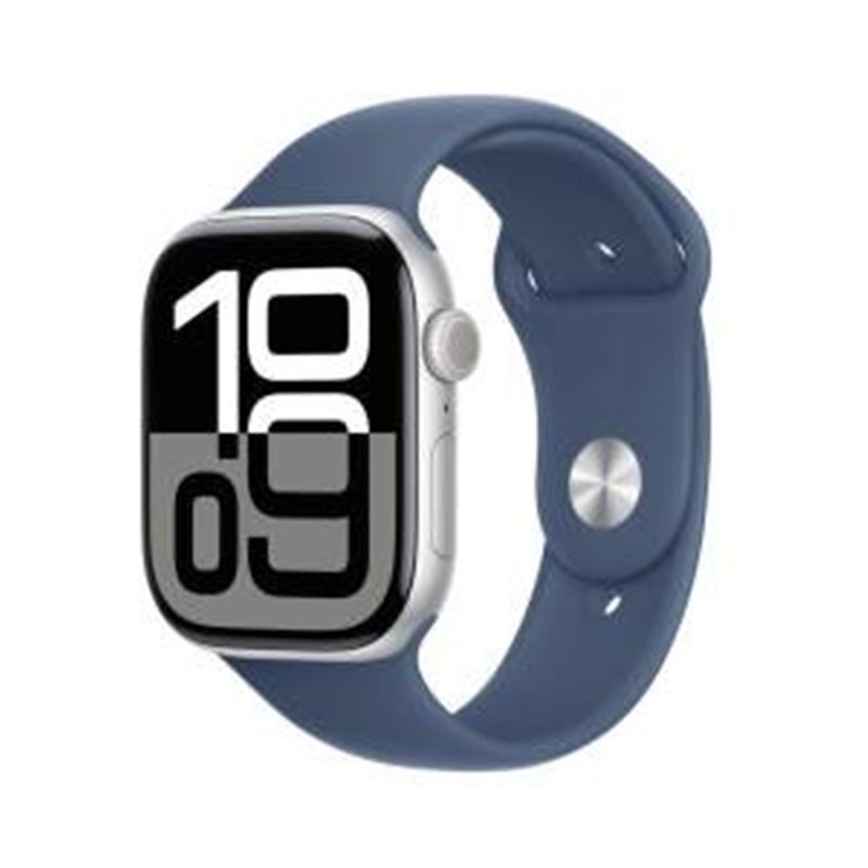 Apple Watch Serie 10 46mm AC/Silver SB/Denim M/L ITA MWWM3QL/A - MWWM3QL/A