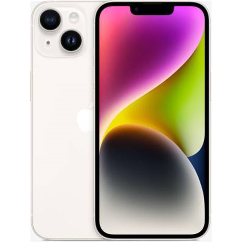Apple iPhone 14 128GB 6.1" Starlight EU MPUR3HX/A - MPUR3HX/A