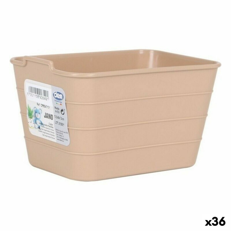 Scatola portaoggetti Confortime Jano 13,5 x 9 x 7,5 cm Flessibile (36 Unità)