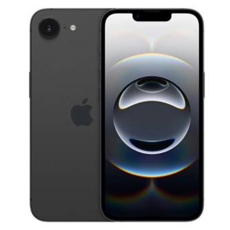Apple iPhone 16e 128GB 6.1"Black EU MD1Q4QN/A - MD1Q4QN/A