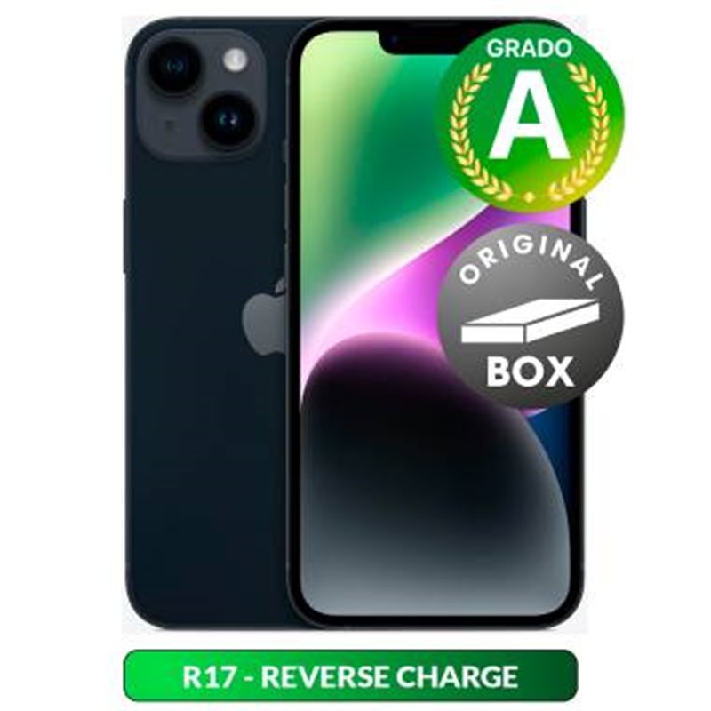 Apple iPhone 14 128GB 6.1" Midnight Used Grade A Original Box - 