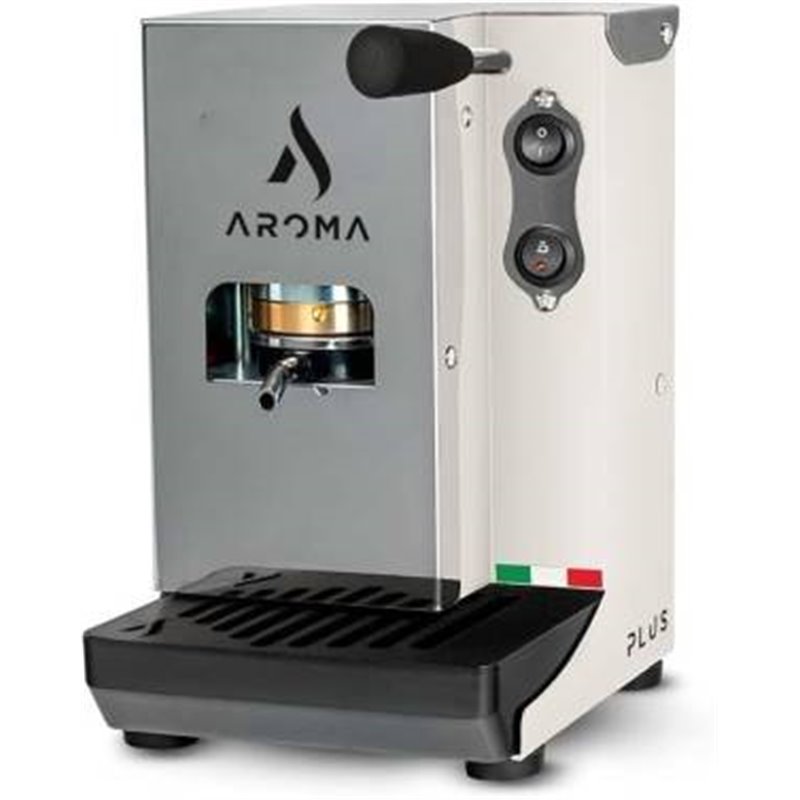 Aroma Plus Basic Macchina da Caffè Cialde 44mm Bianco - 