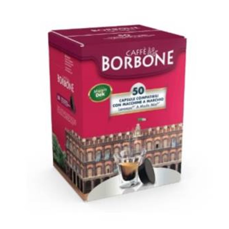 Borbone Capsule Comp. A Modo Mio Miscela Dek 50pz - AMSDEKPALAZODEK050N