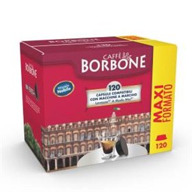 Borbone Capsule Comp. A Modo Mio Miscela Nobile (Blu) 120pz - AMSBLUNOBILE120PZ