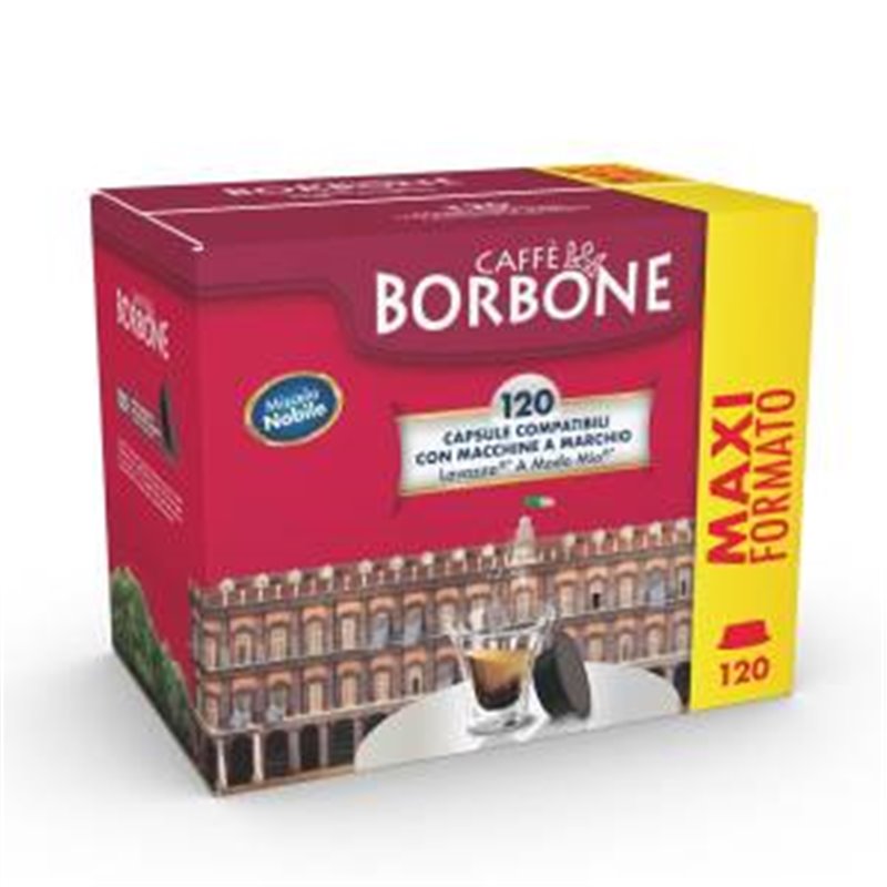 Borbone Capsule Comp. A Modo Mio Miscela Nobile (Blu) 120pz - AMSBLUNOBILE120PZ