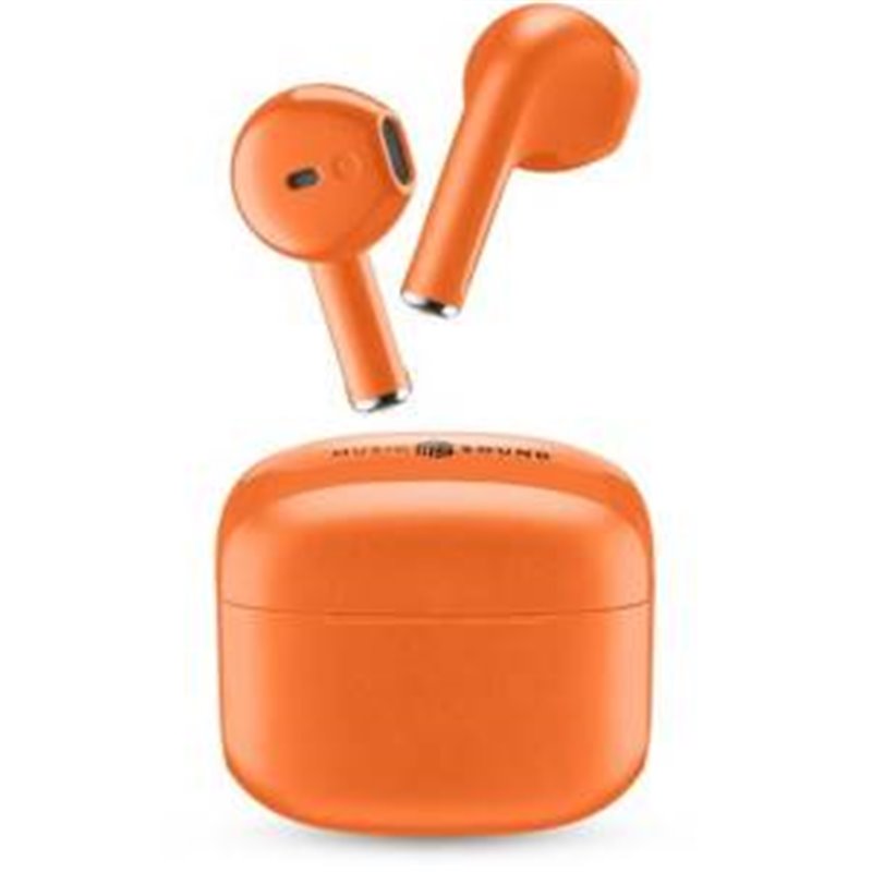Cellularline MS Auricolari Swag TWS BT Arancione - BTMSTWSSWAGO Cellularline MS Auricolari Swag TWS BT Arancione - BTMSTWSSWAGO