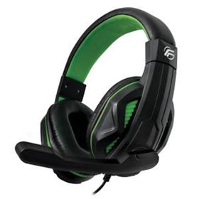 Fenner Tech Cuffie Gaming Soundgame + Microfono PC/Console Green - FN-PC13-GR