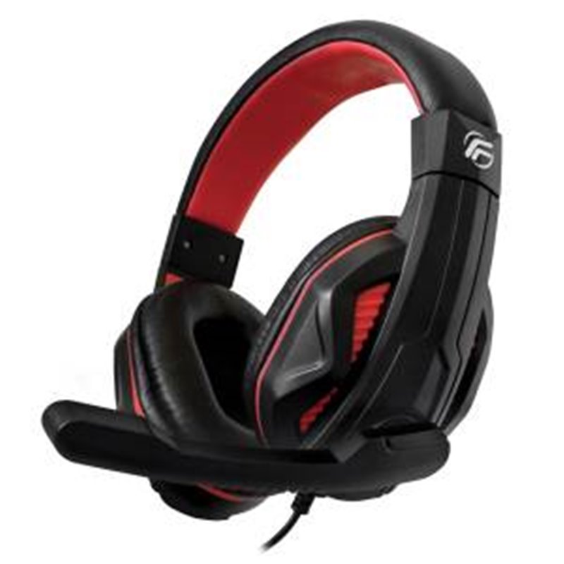 Fenner Tech Cuffie Gaming Soundgame + Microfono PC/Console Red - FN-PC13-RD