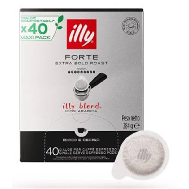 Illy Cialde Tostato Forte 44mm 40pz - 