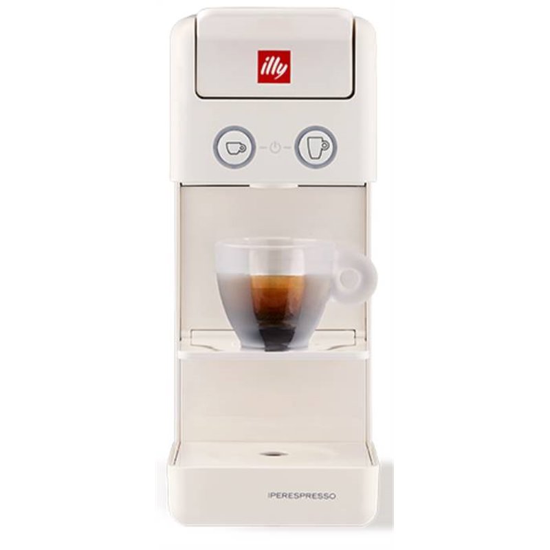 Illy M.d.C. Iperespresso a Capsule Y3.3 14 Caps Incluse Bianco - Y3-60477