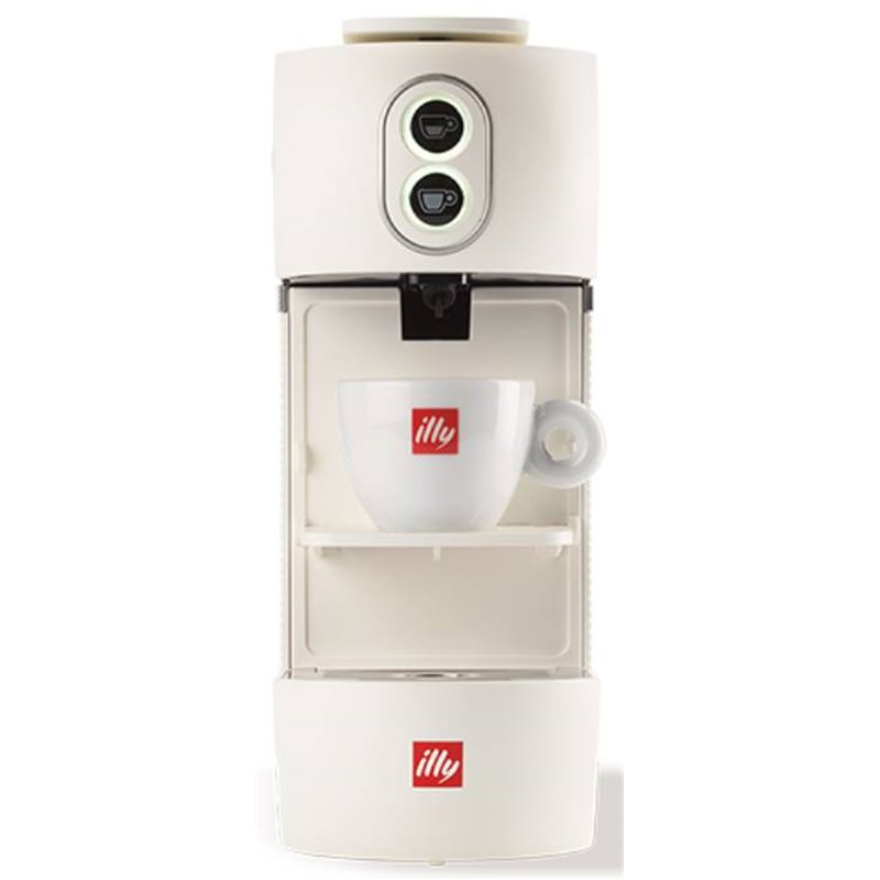Illy Macchina da Caffe a Cialde 44mm Easy Bianca - Y3-60476