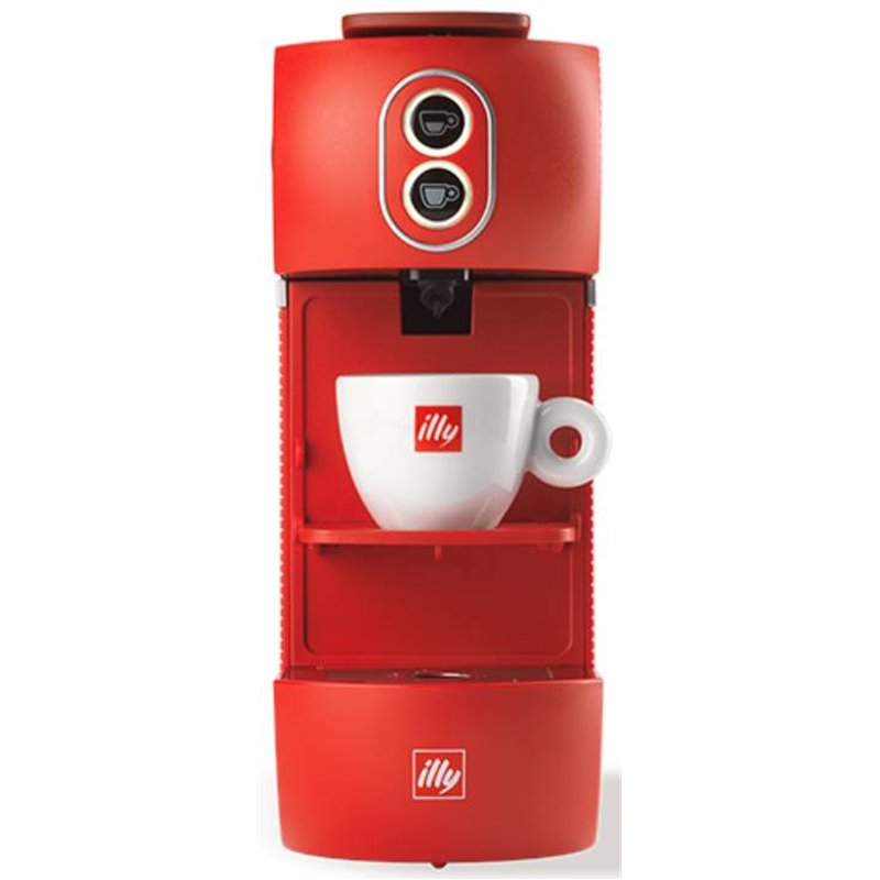 Illy Macchina da Caffe a Cialde 44mm Easy Rossa - Y3-60476