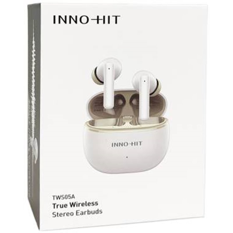 Inno-Hit Auricolari True Wireless Stereo Earbuds TWS05A Bianco - 