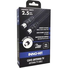 Inno-Hit Cavo Antenna M/F 2.5m Nero - IH-LP1112