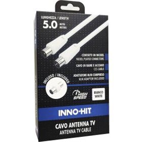 Inno-Hit Cavo Antenna M/F 5m Bianco - IH-E84612