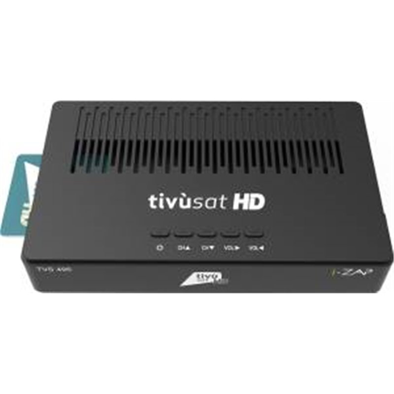 I-Zap Decoder TVS495 DVB-S2 HEVC 10 BIT HD/USB Tivùsat + Telecomando Universale 2in1 - TVS495 I-Zap Decoder TVS495 DVB-S2 HEVC 10 BIT HD/USB Tivùsat + Telecomando Universale 2in1 - TVS495