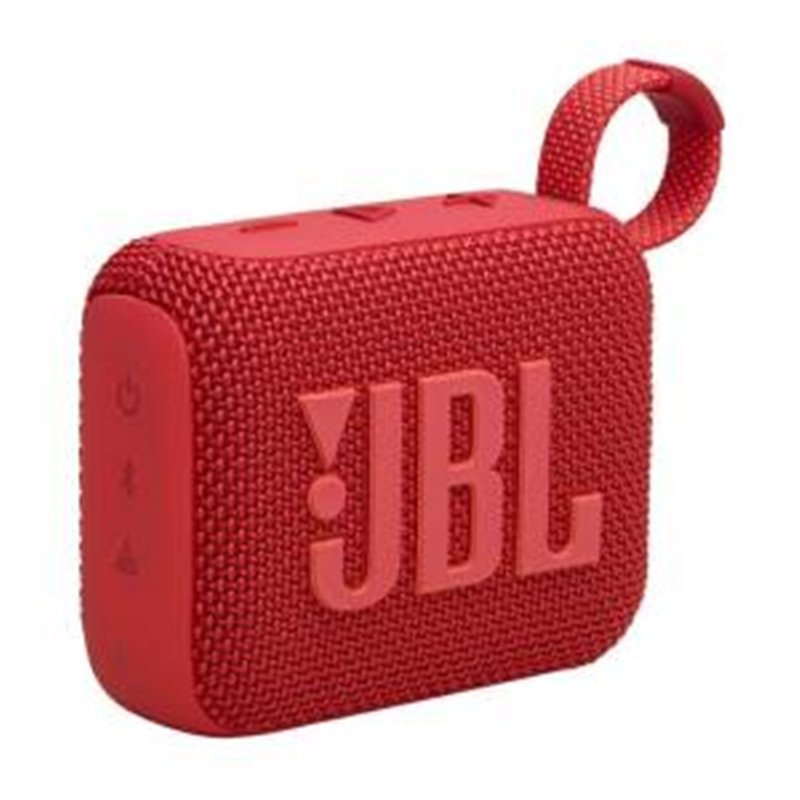 JBL GO4 Portable BT Speaker Red - JBLGO4RED