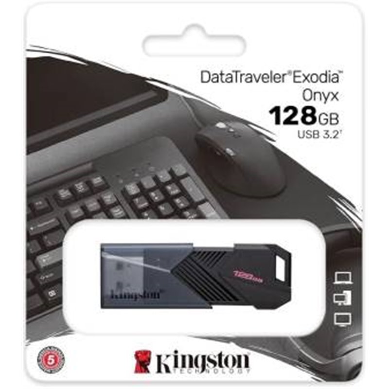 Kingston Pendrive USB-A 3.2 128GB DTXON/128GB Nero - DTXON/128GB