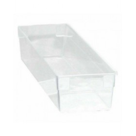 Scatola Multiuso Componibile Trasparente 30,5 x 8 x 5,3 cm (12 Unità)
