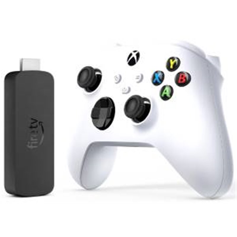 XBOX SERIE X/S Wireless Controller White + Amazon Fire Stick 4k - QAS-00009 XBOX SERIE X/S Wireless Controller White + Amazon Fire Stick 4k - QAS-00009